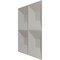 Ekena Millwork 19 5/8in. W x 19 5/8in. H Foster EnduraWall Decorative 3D Wall Panel Covers 2.67 Sq. Ft. WP20X20FOCAB - alternate 3